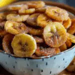 Cinnamon-Sugar Air Fryer Banana Chips