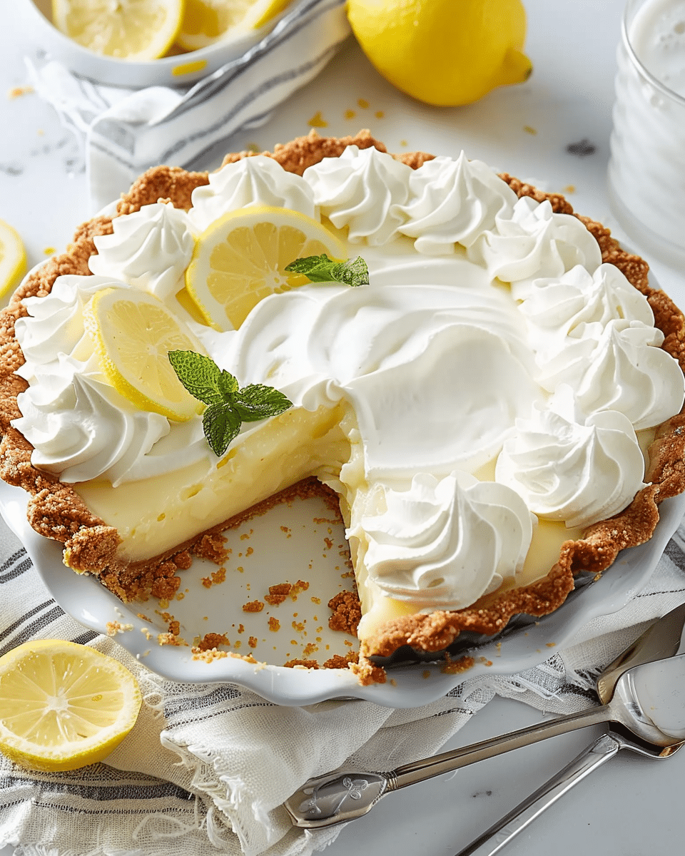 SueS Icebox Lemon Pie