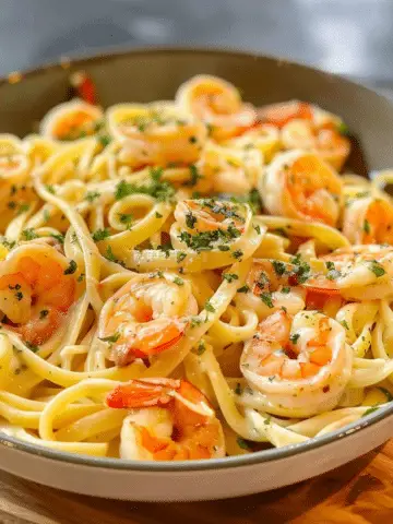 Garlic Butter Shrimp Pasta