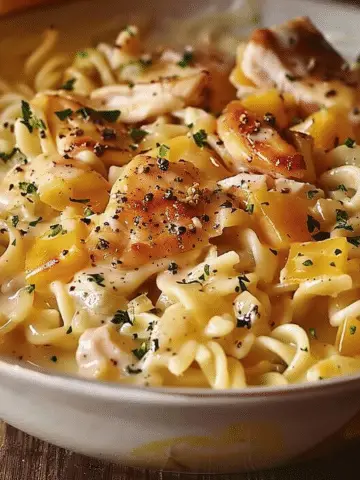 Comforting Chicken & Noodles Crock Pot