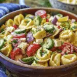 Greek Tortellini Pasta Salad
