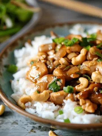 Easy Cashew Chicken