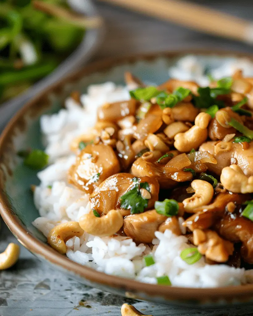 Easy Cashew Chicken