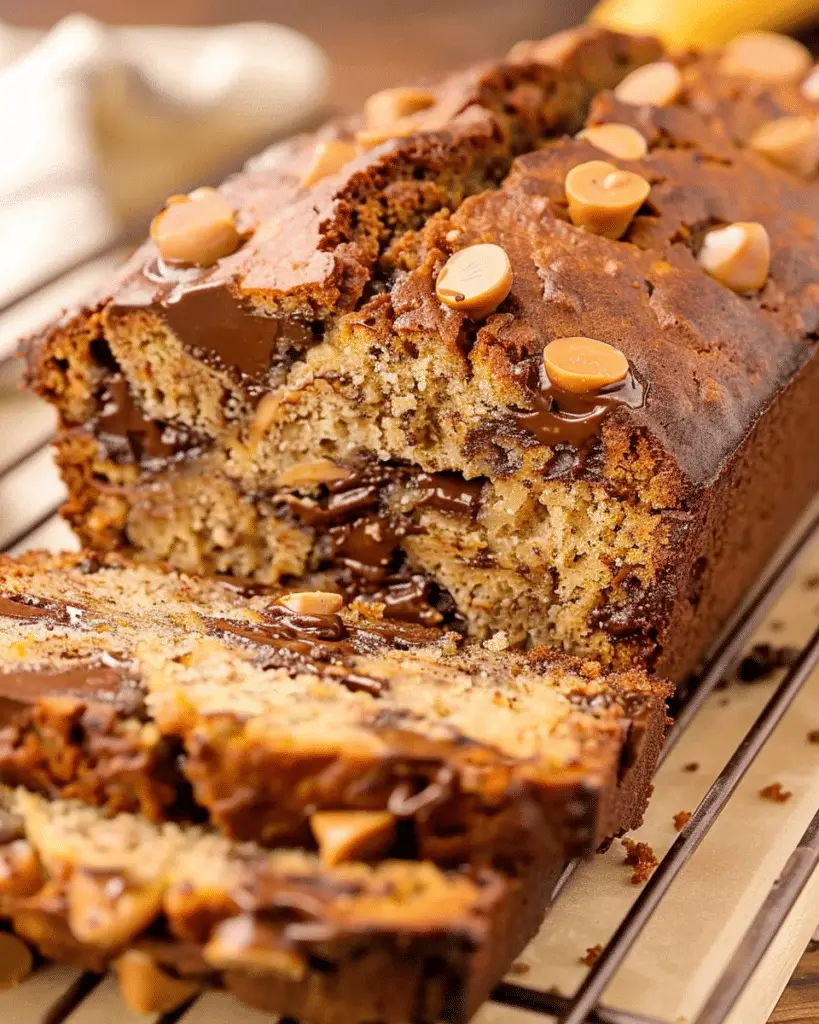 Reese’s Peanut Butter Banana Bread