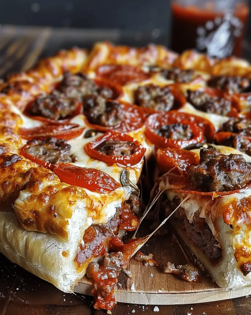 Pizza Burger Pie