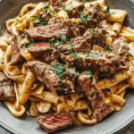 Creamy Steak Pasta