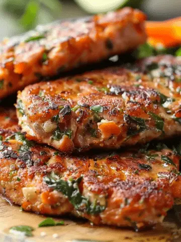 Mediterranean Salmon Patties