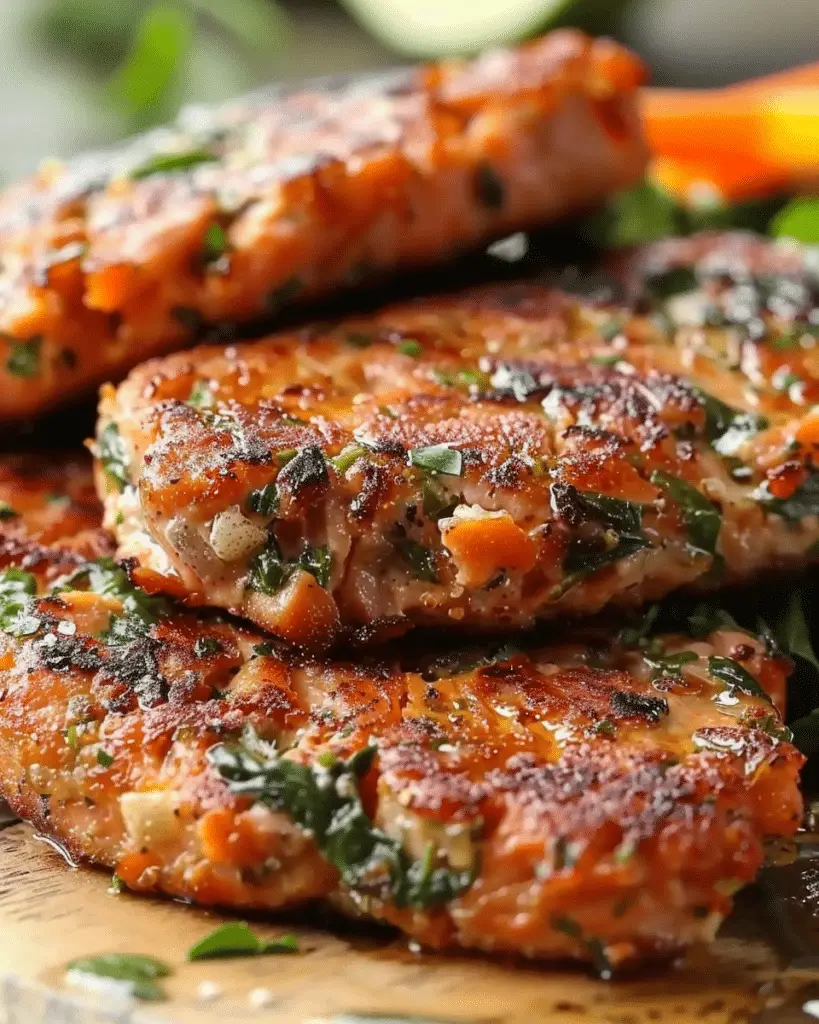 Mediterranean Salmon Patties