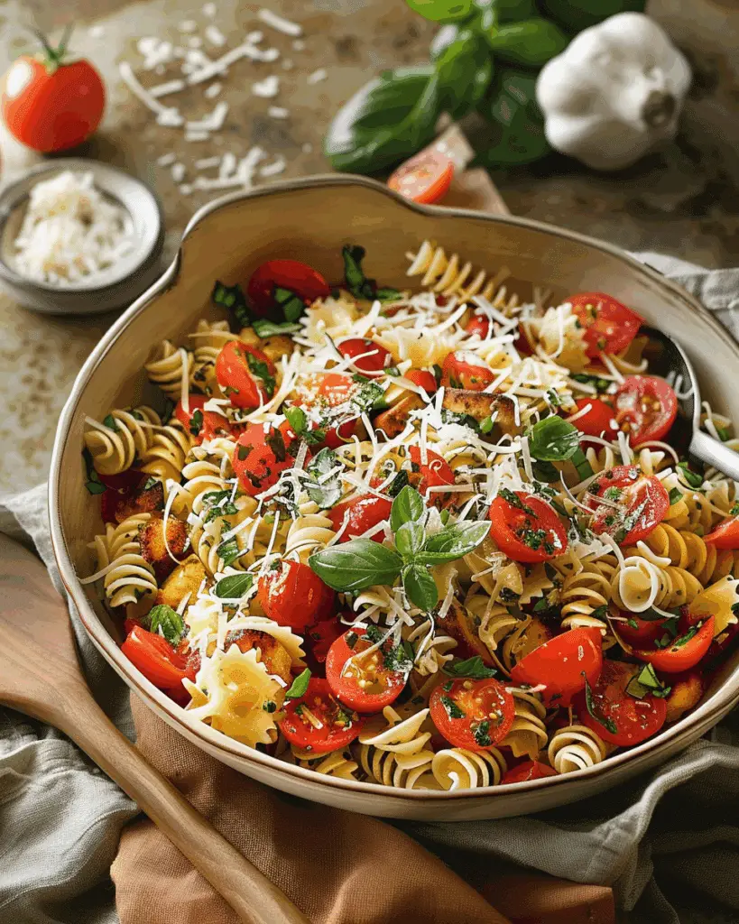 Bruschetta Pasta Salad