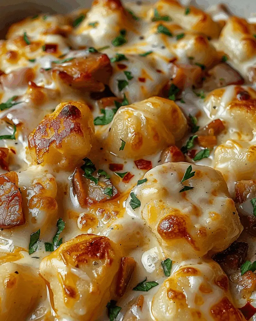 Creamy Crack Chicken Gnocchi