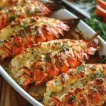 Garlic Butter Baked Lobster Tails