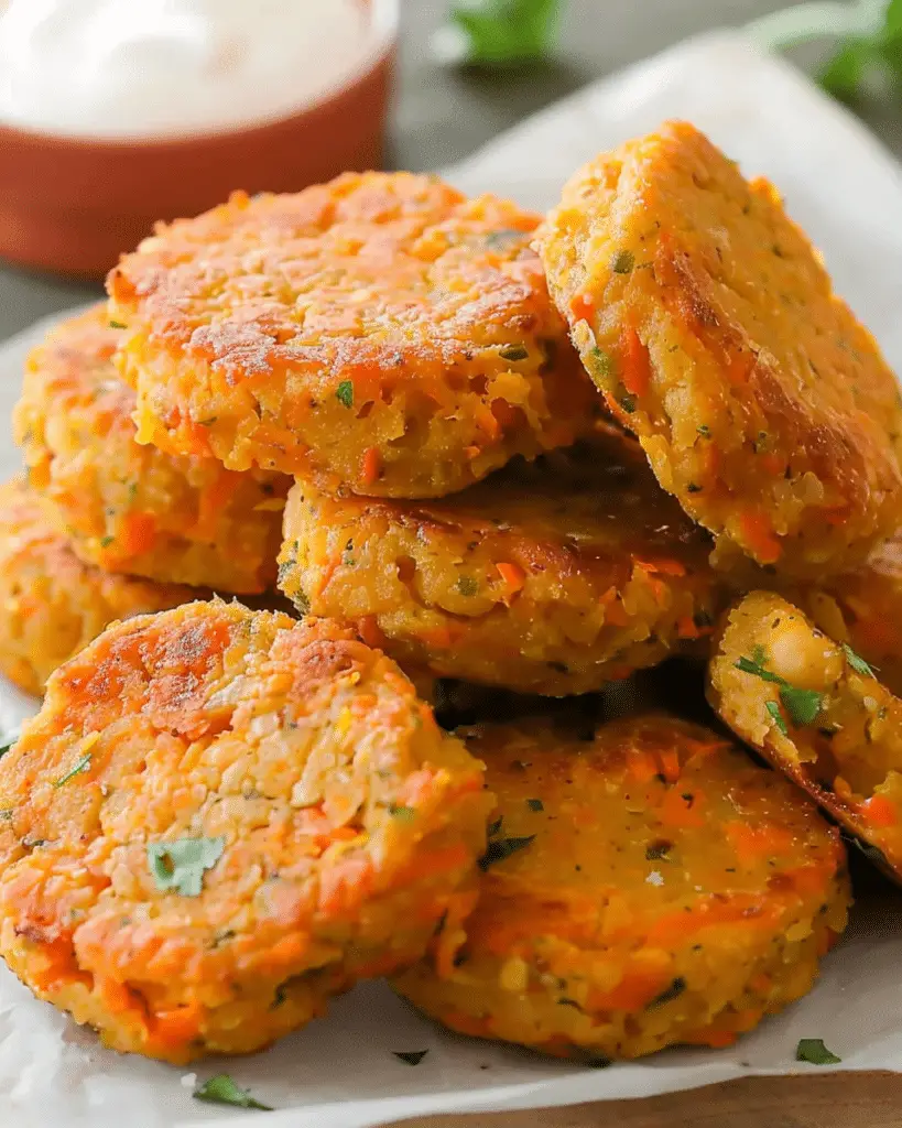 Chickpea Vegetable Nuggets