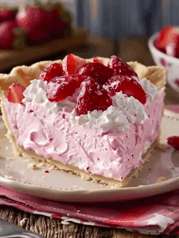 Easy Strawberry Cool Whip Pie