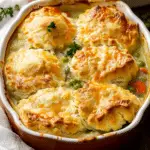 Biscuit & Vegetable Pot Pie (Casserole)