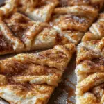 Cinnamon-Sugar Pizza Made with Crescent Rolls