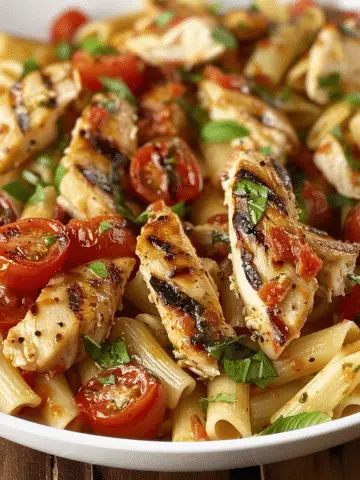 Bruschetta Chicken Pasta