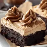 Frosted Coffee Brownies