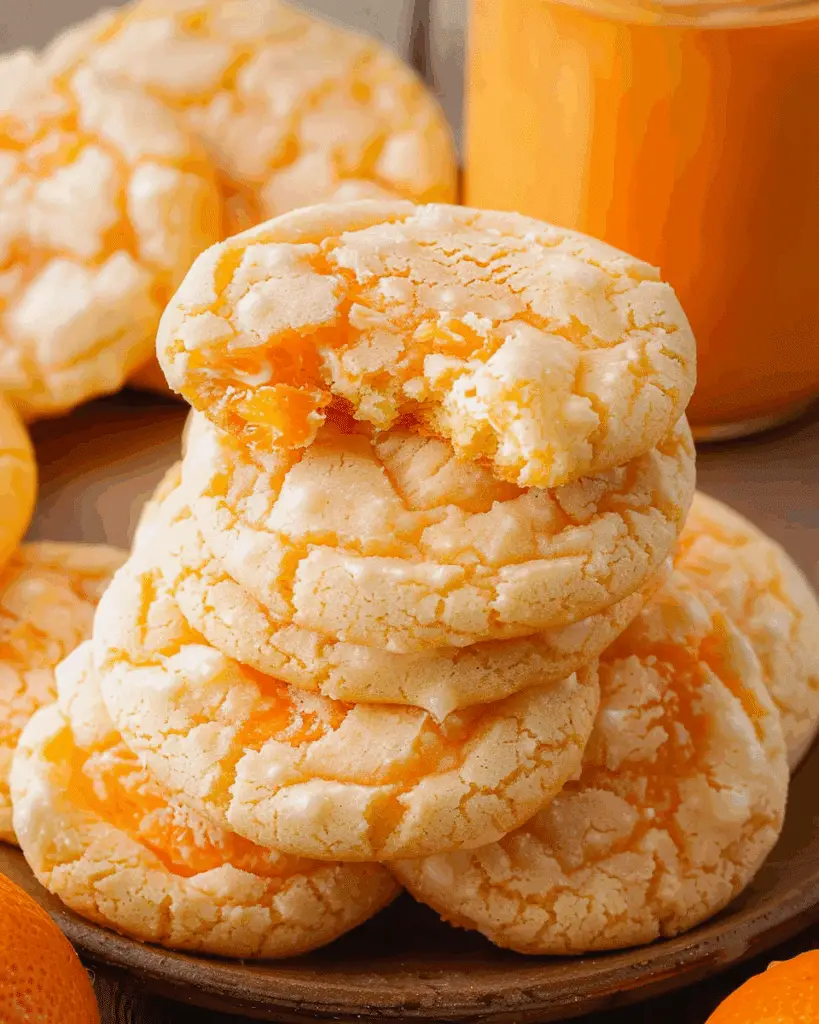 Creamsicle Orange Cookies
