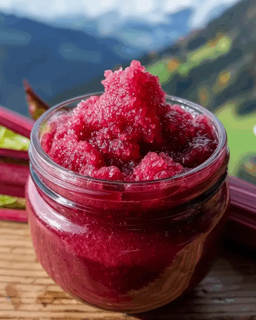 Homemade Rhubarb Butter: A Sweet and Tangy Springtime Spread
