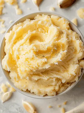 Brown Butter Garlic Mashed Potatoes