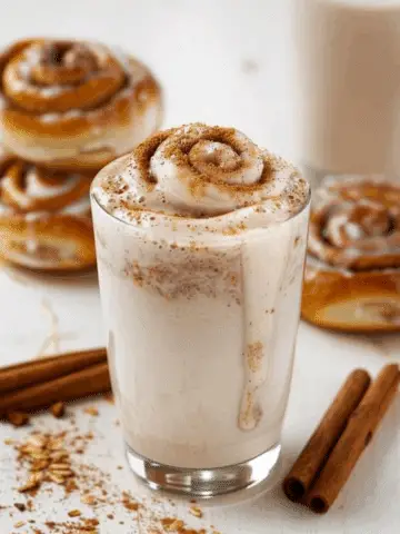 Cinnamon Roll Breakfast Smoothie