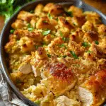 Dolly’s Chicken and Stuffing Casserole