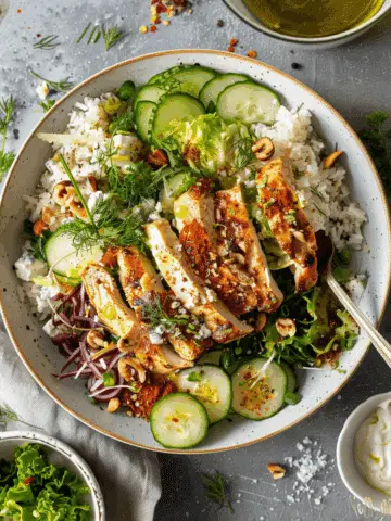 Greek Chicken Bowls