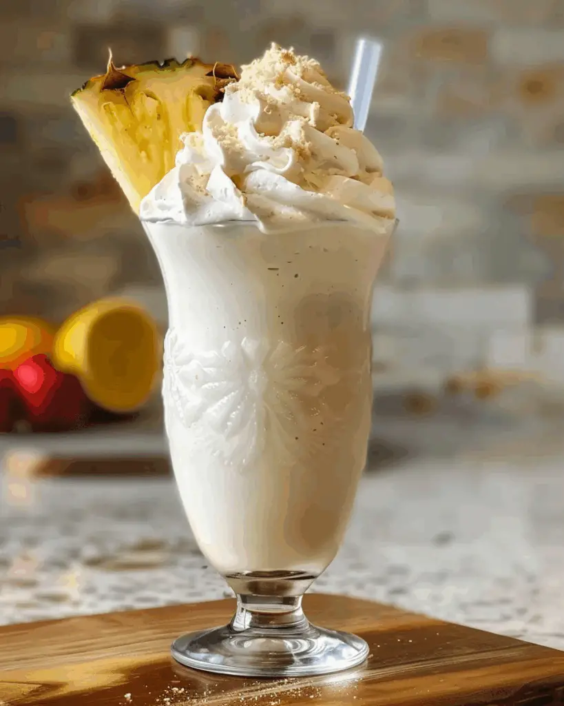 Pina Colada Milkshakes