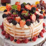 Summer Sangria Cake
