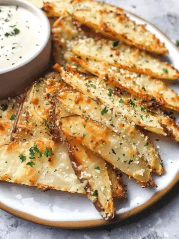 Baked Garlic Parmesan Potato Wedges