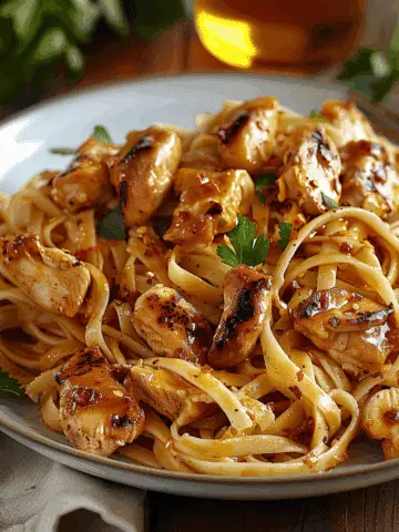 Cowboy Butter Chicken Linguine