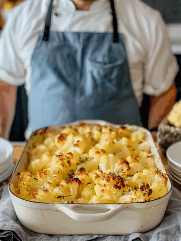 Cauliflower Au Gratin Recipe