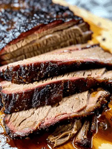 Slow Cooker Beef Brisket with Homemade BBQ Sauce