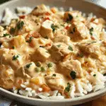 Creamy Smothered Chicken and Rice
