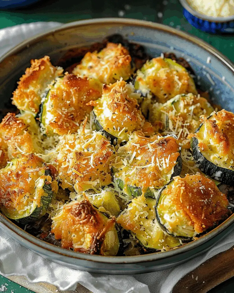 Air Fryer Zucchini with Parmesan