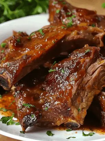 Crockpot Barbecue Ribs