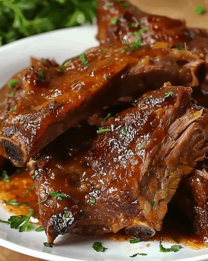 Crockpot Barbecue Ribs