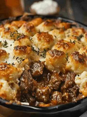 Delicious Angel Beef Casserole