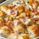 Chicken Cordon Bleu Casserole