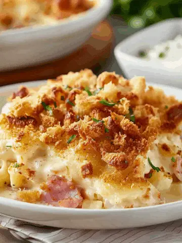 Chicken Cordon Bleu Casserole
