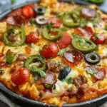 Low Carb Crustless Pizza Bowl