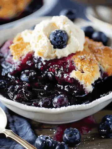 Blueberry Cobbler