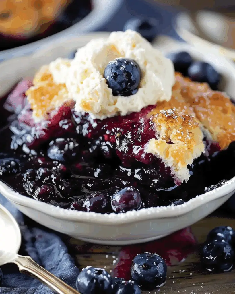 Blueberry Cobbler