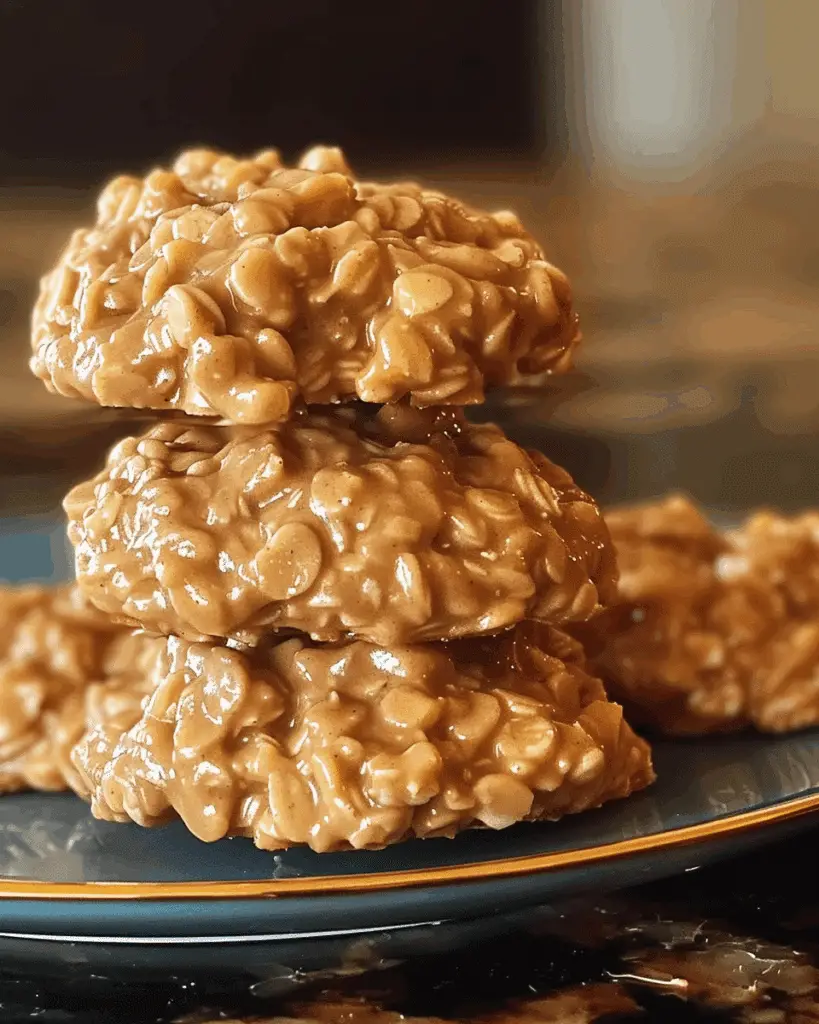 Peanut Butter No-Bake Cookies
