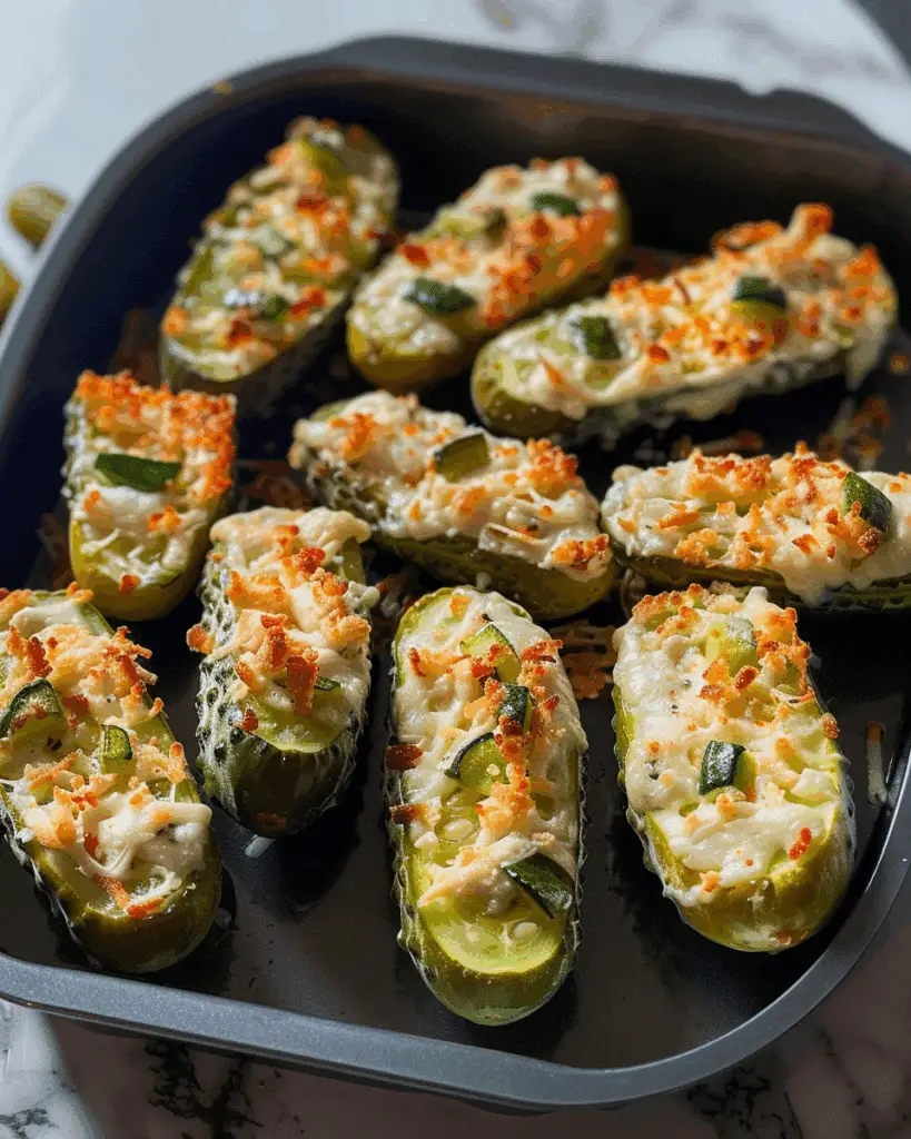 Air Fryer Pickle Poppers