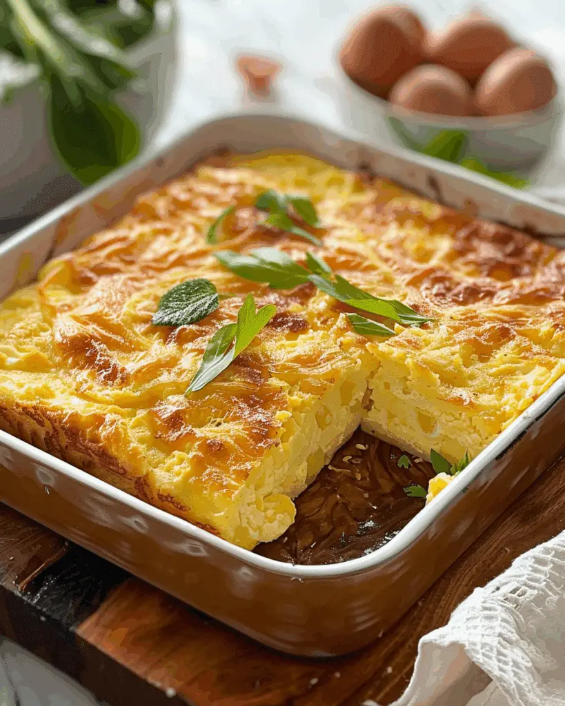 Super Easy Egg Casserole Recipe
