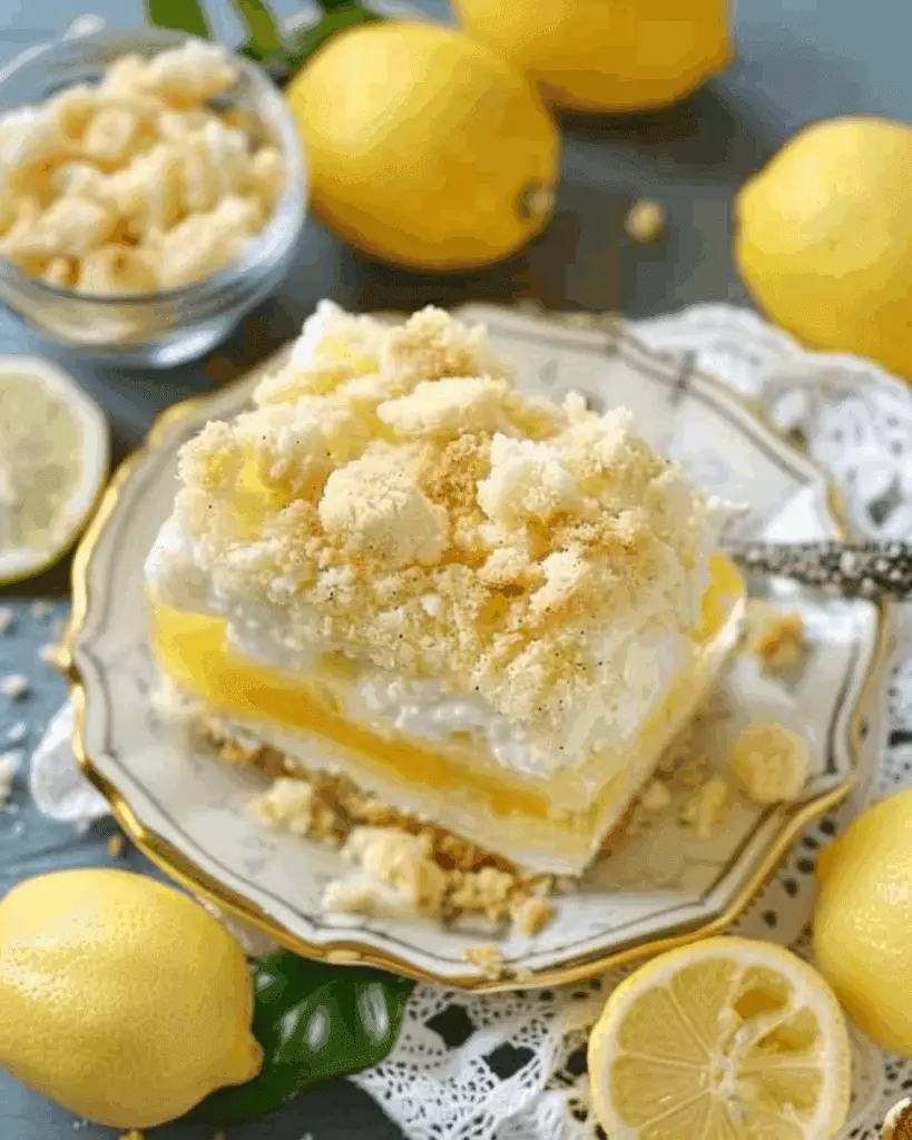 Sugar Cookie Lemonade Crumble