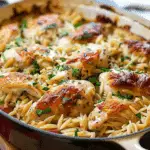 Chicken and Orzo Bake Recipe