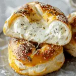 Mozzarella Stuffed Soft Pretzels