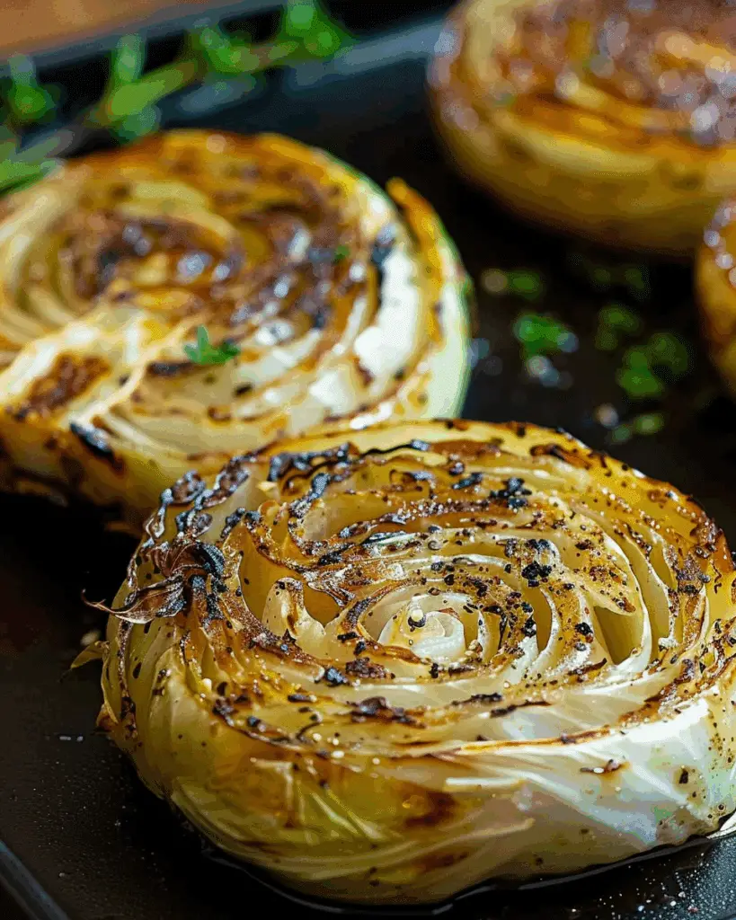 Easy Roasted Cabbage Steaks